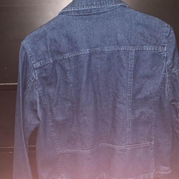 LOFT Blue Denim Jacket - Picture 3 of 9